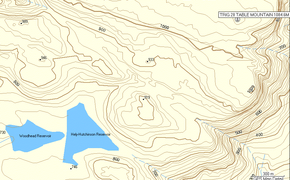 Table Mountain sample detail