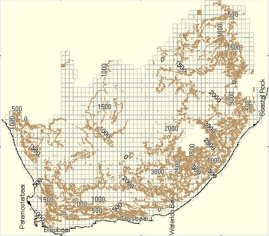 AfricaTopo South Africa coverage